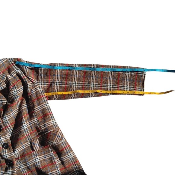 Urban Republic Women’s Plaid Coat Size Large Fall/ Winter Jacket Academia core - Picture 5 of 11